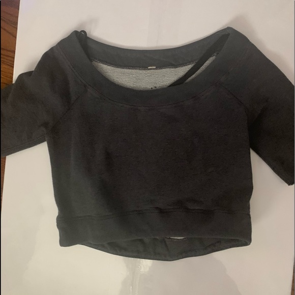 Lululemon sweater crop top - Picture 1 of 5